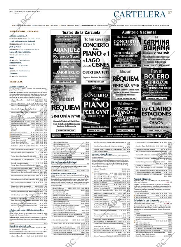 ABC MADRID 30-01-2011 página 87