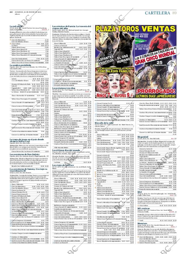 ABC MADRID 30-01-2011 página 89