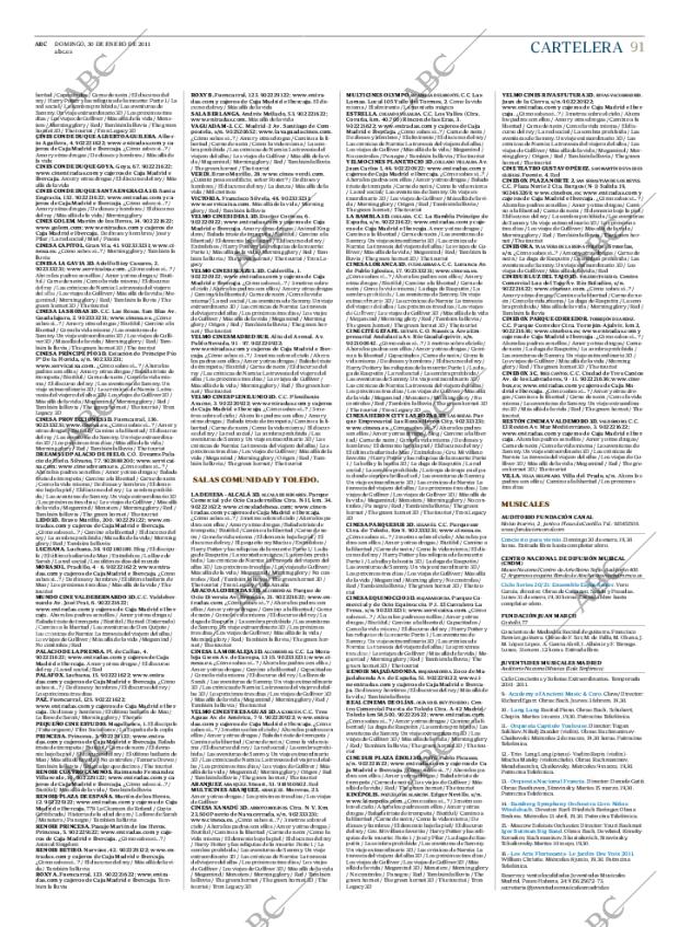 ABC MADRID 30-01-2011 página 91