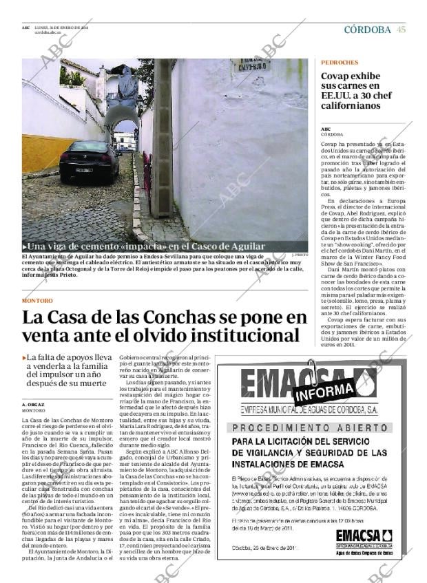 ABC CORDOBA 31-01-2011 página 45