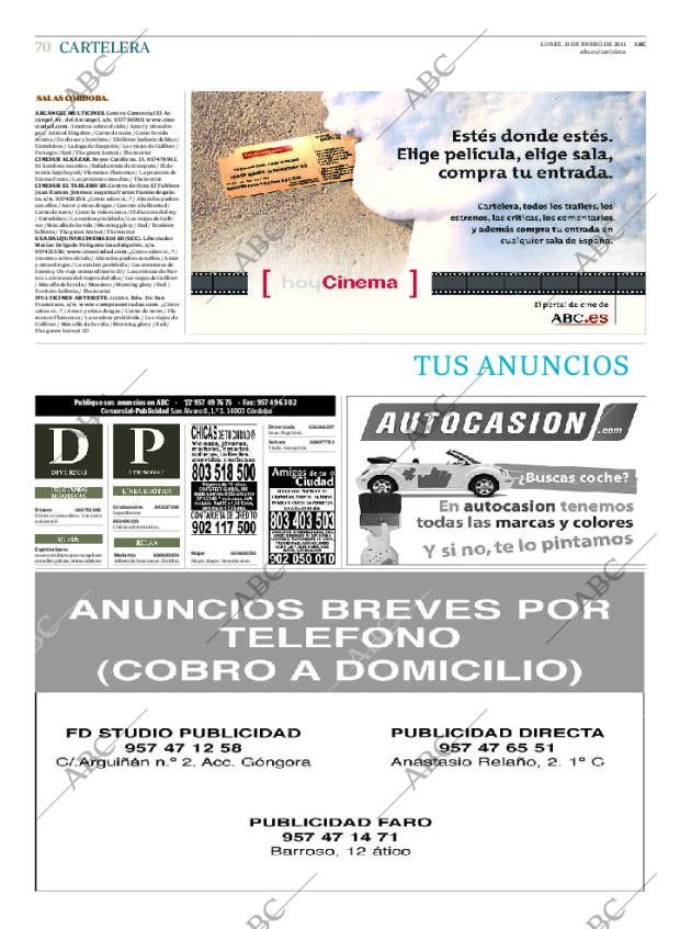ABC CORDOBA 31-01-2011 página 70