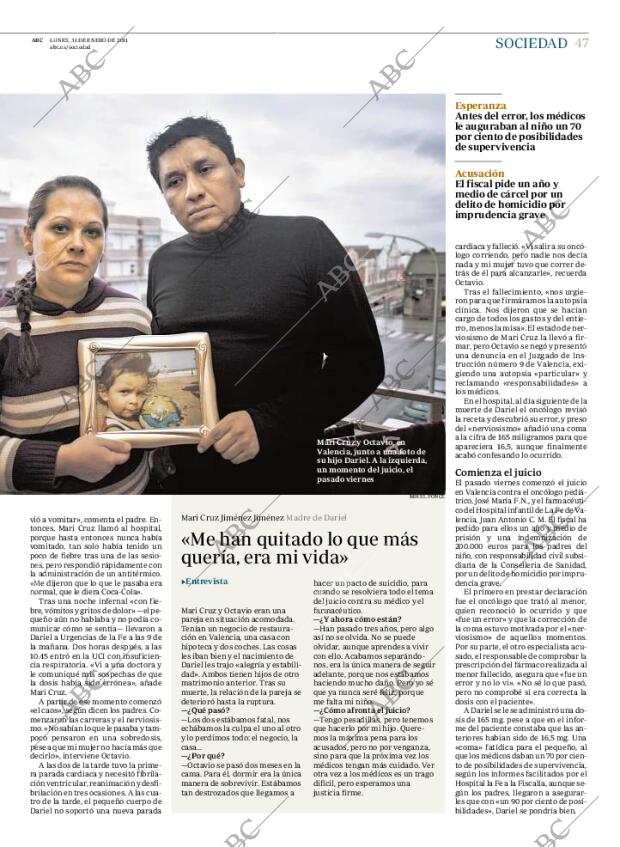 ABC MADRID 31-01-2011 página 47