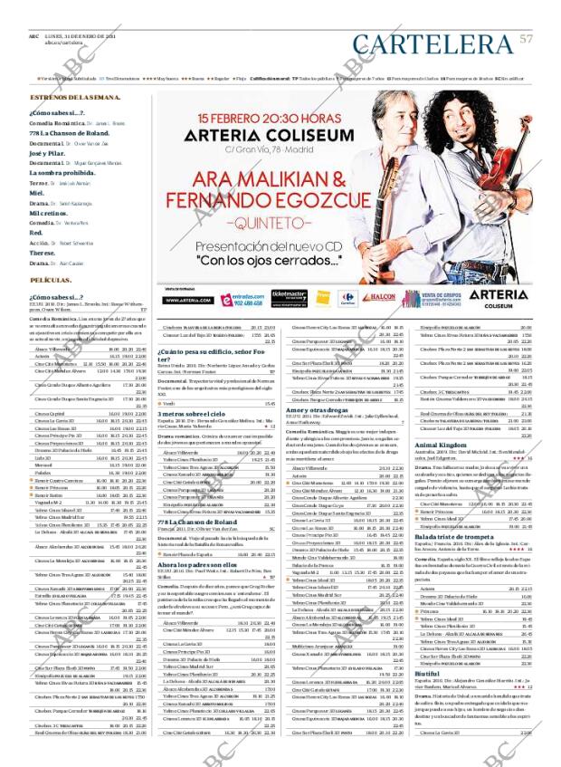 ABC MADRID 31-01-2011 página 57