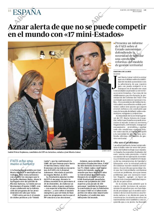 ABC MADRID 01-02-2011 página 18