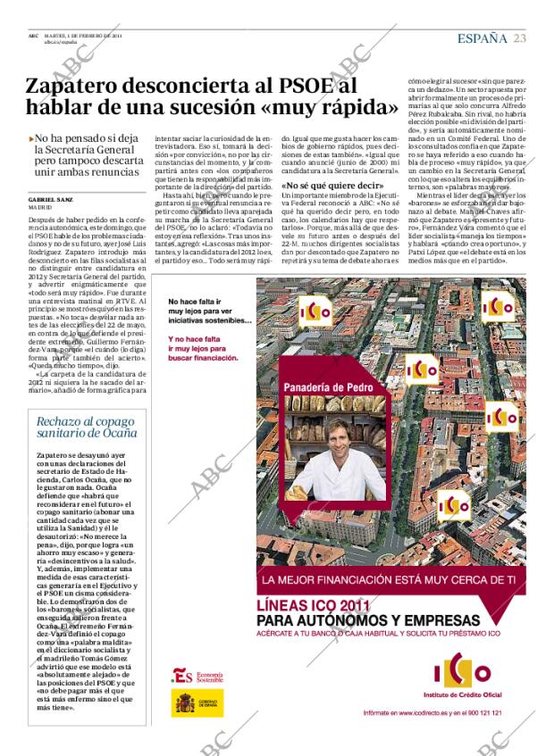 ABC MADRID 01-02-2011 página 23