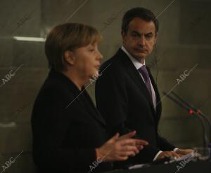 rueda de prensa Conjunta del Xxiii cumbre bilateral entre España y Alemania...