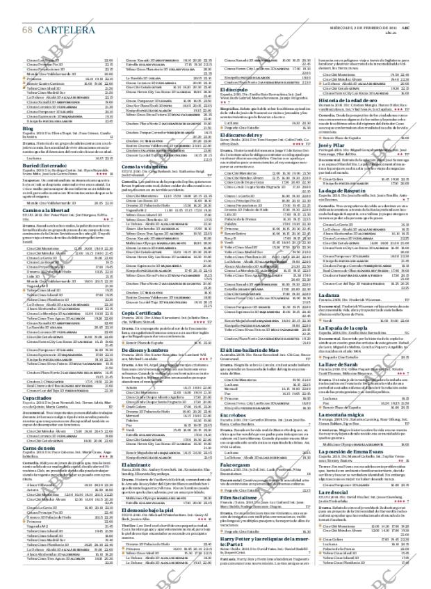 ABC MADRID 02-02-2011 página 68