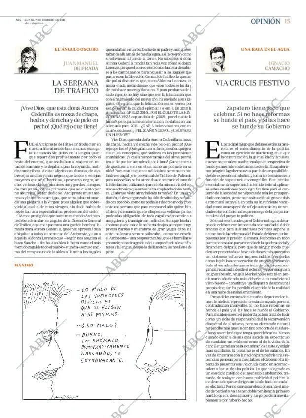 ABC MADRID 07-02-2011 página 15