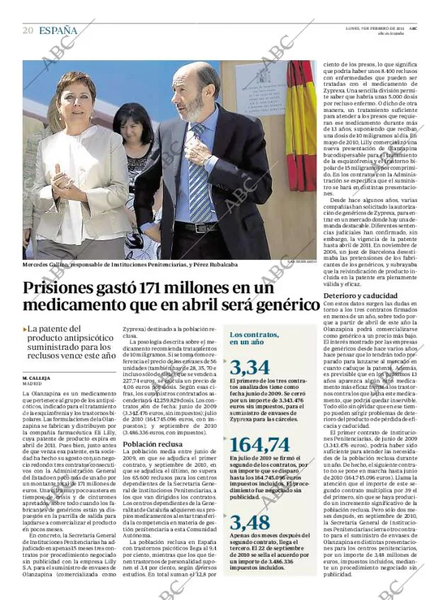 ABC MADRID 07-02-2011 página 20