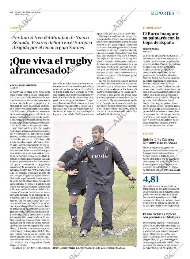 ABC MADRID 07-02-2011 página 77