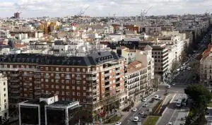 vista aerea del barrio de salamanca-foto ernesto agudo