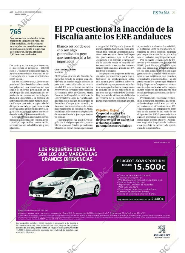 ABC MADRID 15-02-2011 página 21