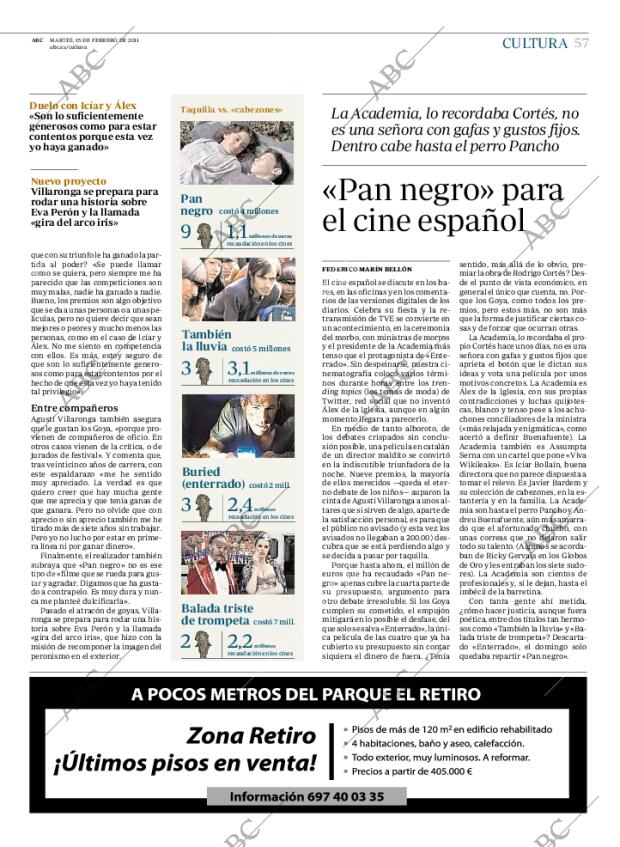 ABC MADRID 15-02-2011 página 57