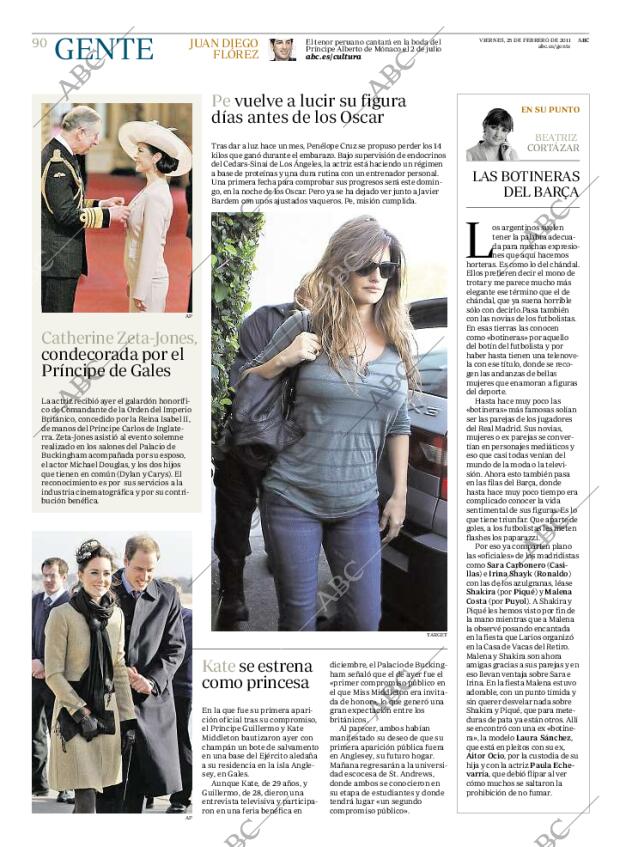 ABC MADRID 25-02-2011 página 90