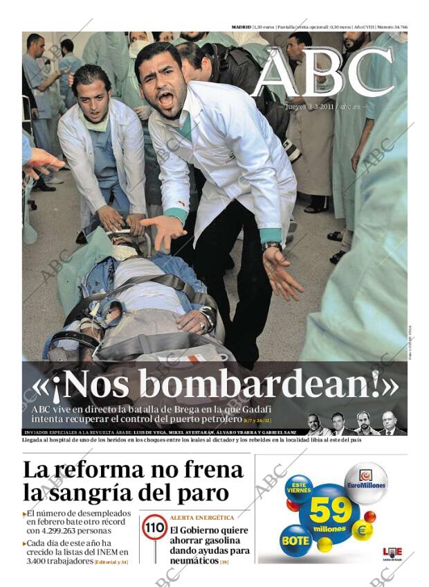 ABC MADRID 03-03-2011 página 1