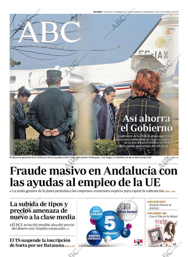 ABC MADRID 04-03-2011 página 1