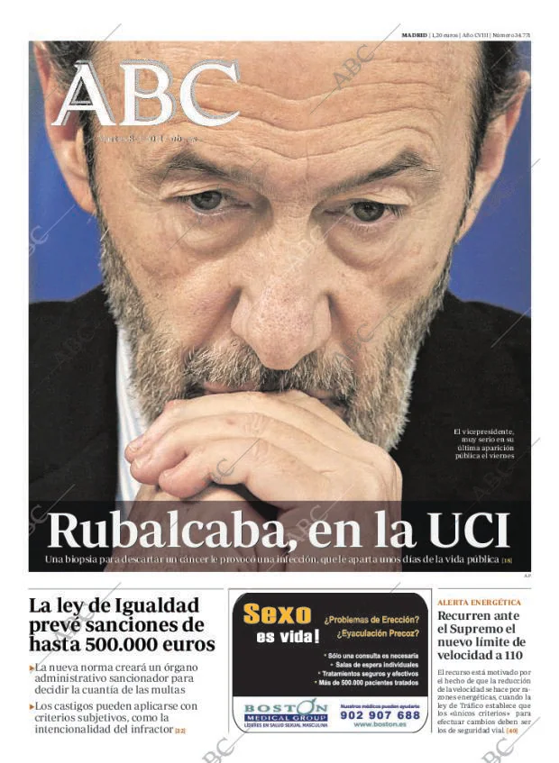 ABC MADRID 08-03-2011 página 1