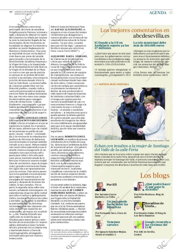ABC SEVILLA 12-03-2011 página 45