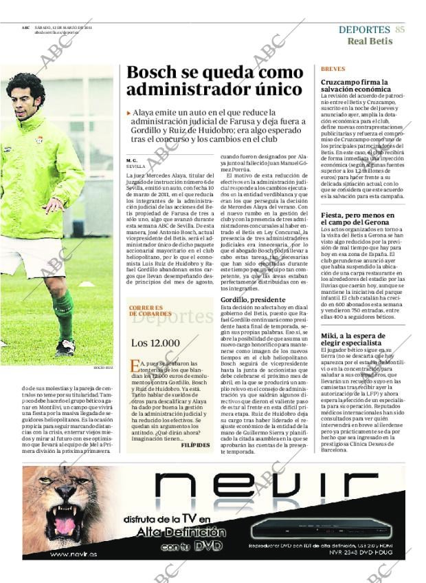 ABC SEVILLA 12-03-2011 página 85