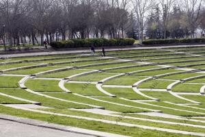 En la imagen, el parque Tierno Galvan