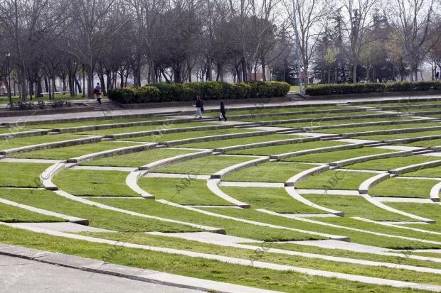En la imagen, el parque Tierno Galvan