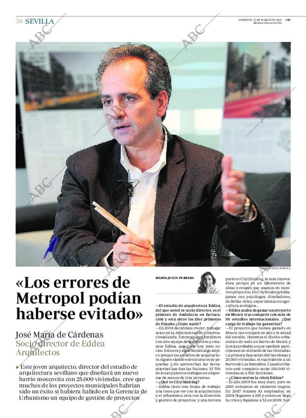 ABC SEVILLA 13-03-2011 página 38