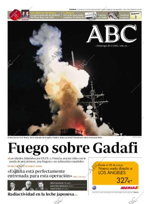 ABC MADRID 20-03-2011 página 1