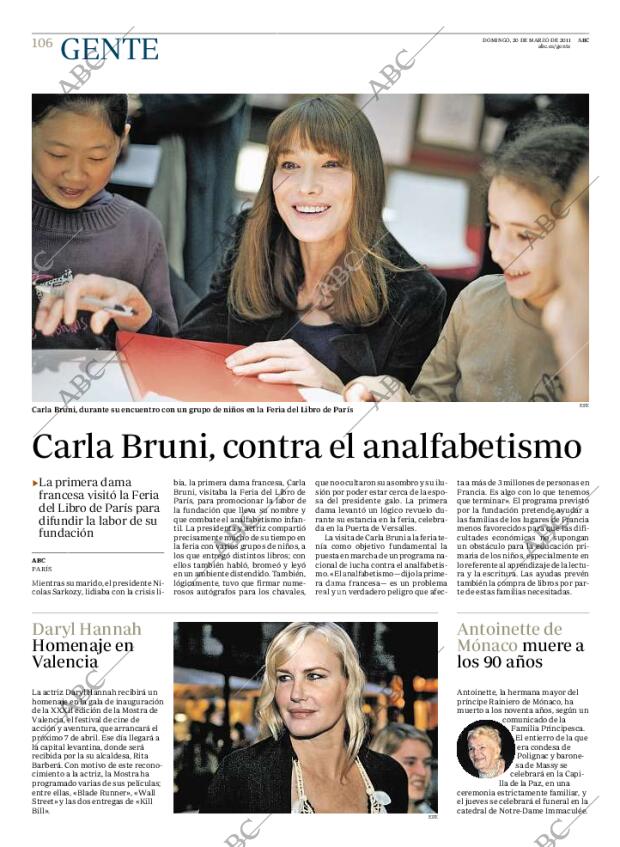 ABC MADRID 20-03-2011 página 106
