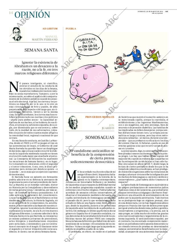 ABC MADRID 20-03-2011 página 14