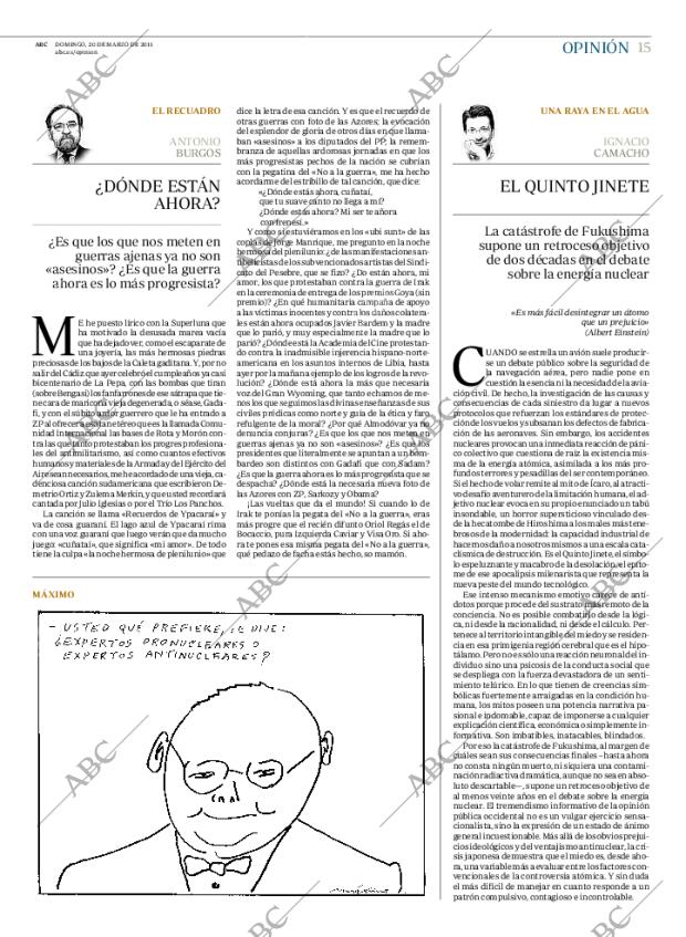 ABC MADRID 20-03-2011 página 15