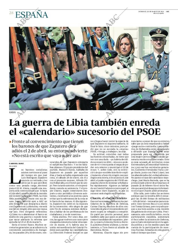 ABC MADRID 20-03-2011 página 28