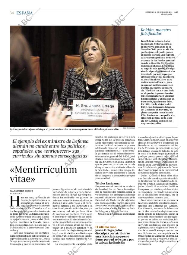 ABC MADRID 20-03-2011 página 34