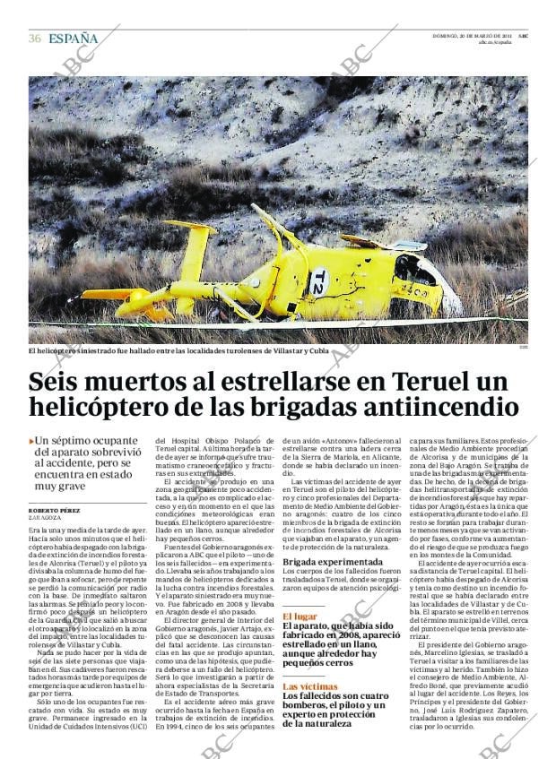 ABC MADRID 20-03-2011 página 36