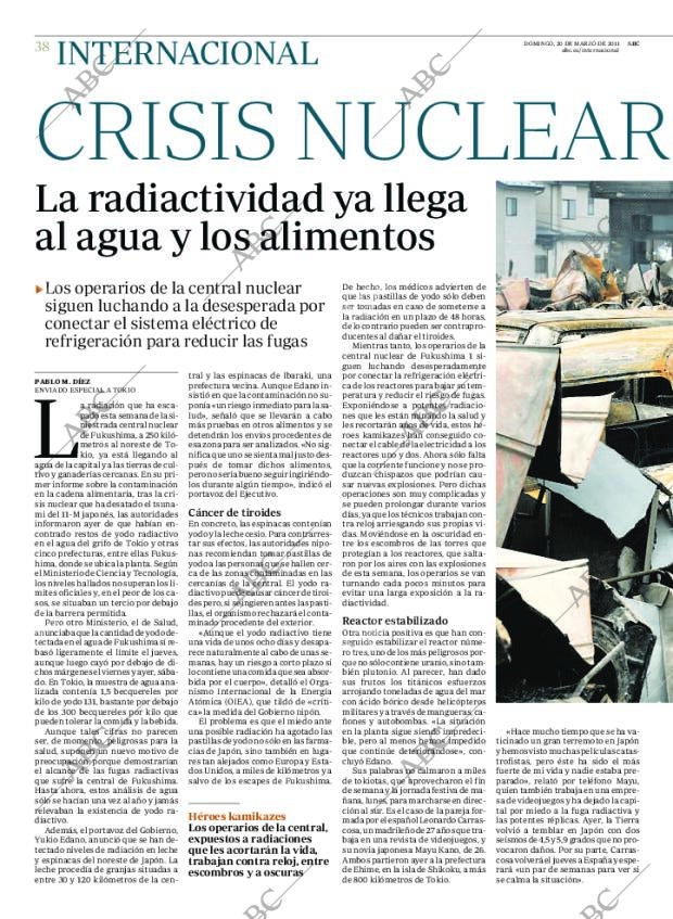 ABC MADRID 20-03-2011 página 38