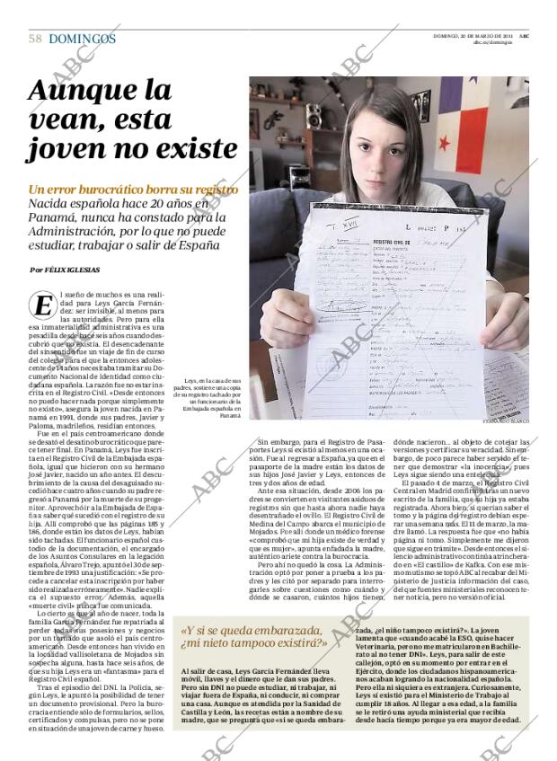 ABC MADRID 20-03-2011 página 58