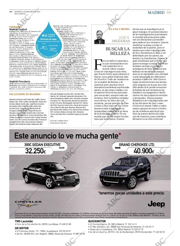 ABC MADRID 20-03-2011 página 69