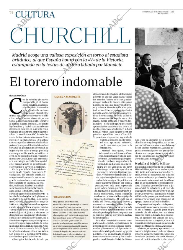 ABC MADRID 20-03-2011 página 74
