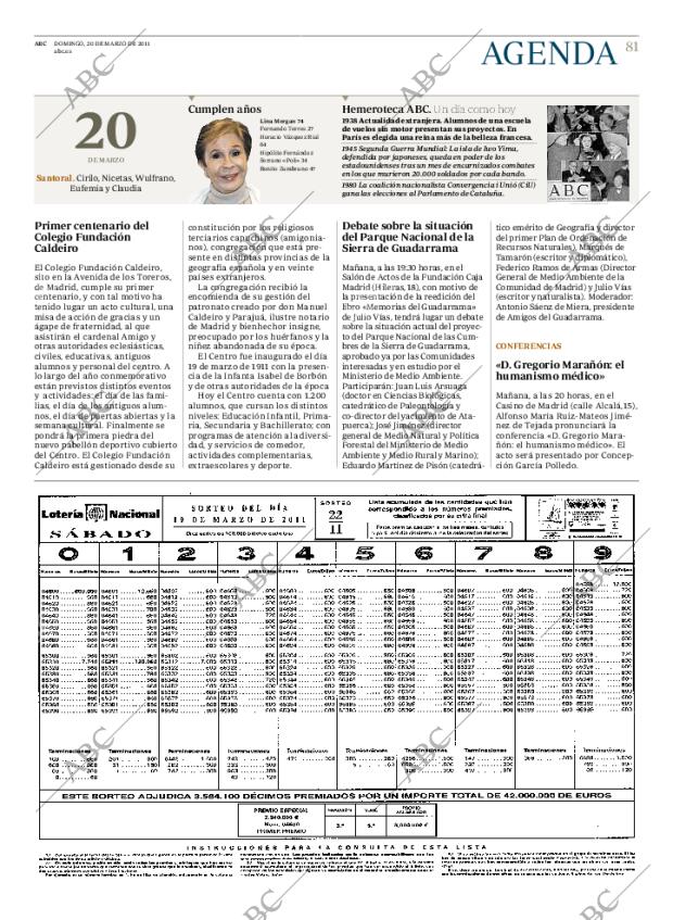 ABC MADRID 20-03-2011 página 81