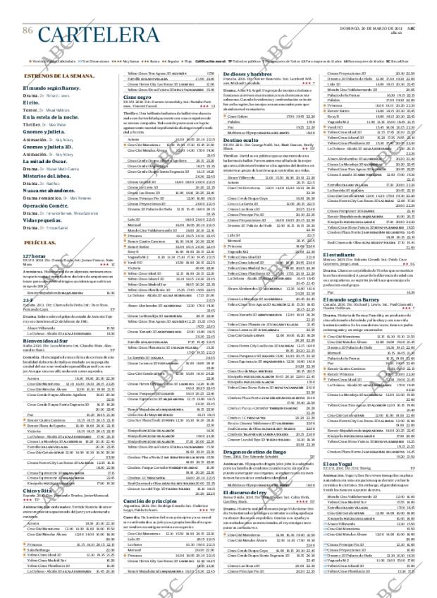ABC MADRID 20-03-2011 página 86