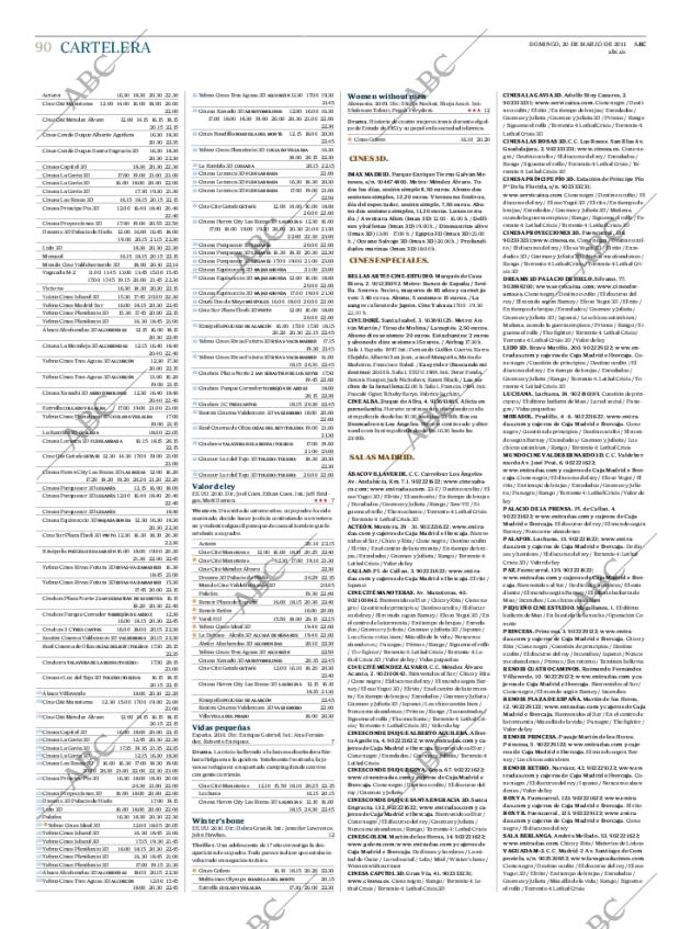 ABC MADRID 20-03-2011 página 90