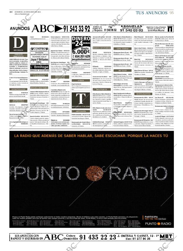 ABC MADRID 20-03-2011 página 95
