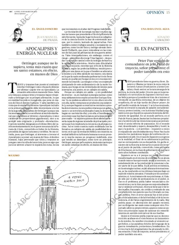 ABC MADRID 21-03-2011 página 15