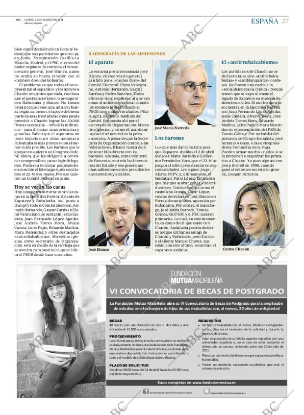 ABC MADRID 21-03-2011 página 27