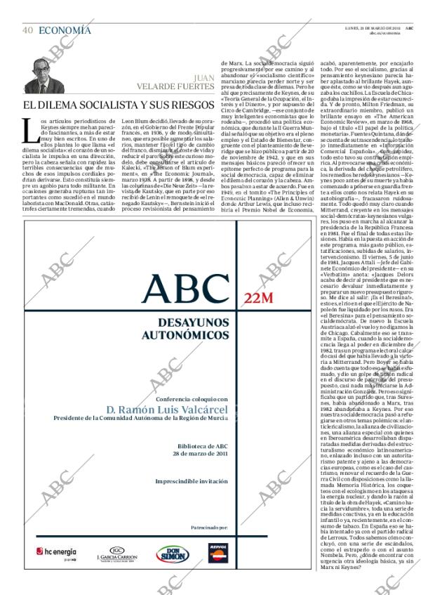 ABC MADRID 21-03-2011 página 40