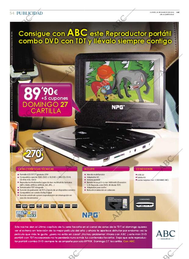 ABC MADRID 21-03-2011 página 54