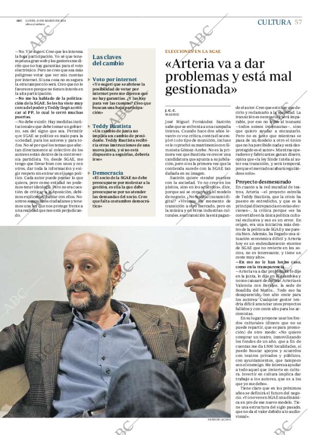 ABC MADRID 21-03-2011 página 57