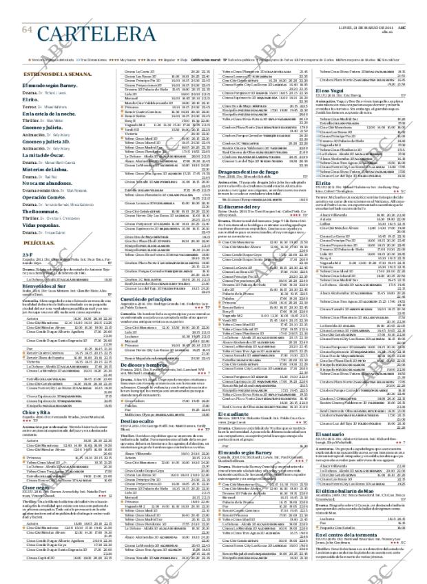 ABC MADRID 21-03-2011 página 64