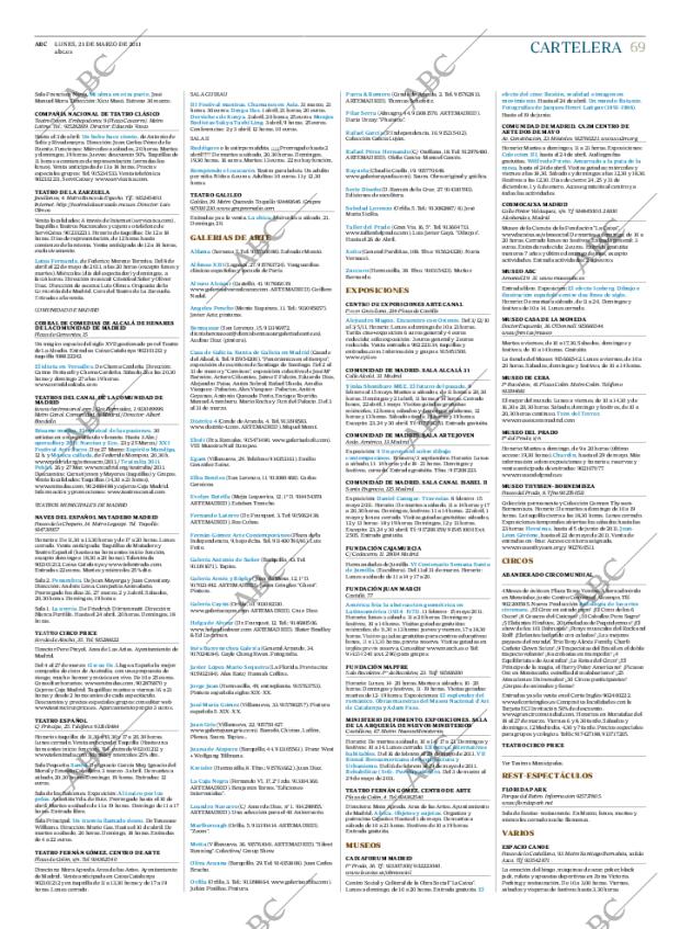 ABC MADRID 21-03-2011 página 69