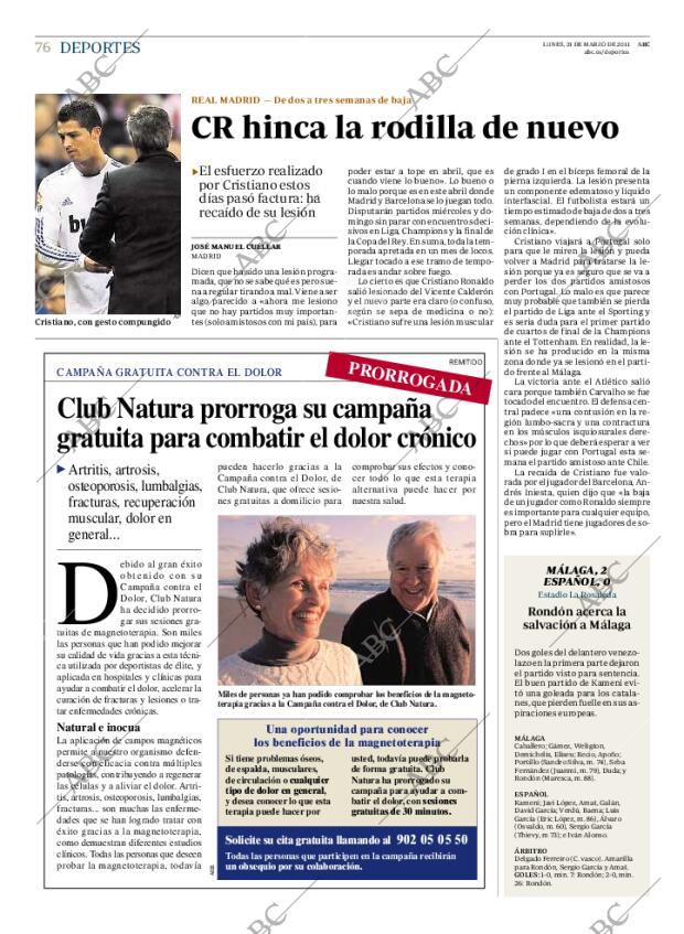 ABC MADRID 21-03-2011 página 76