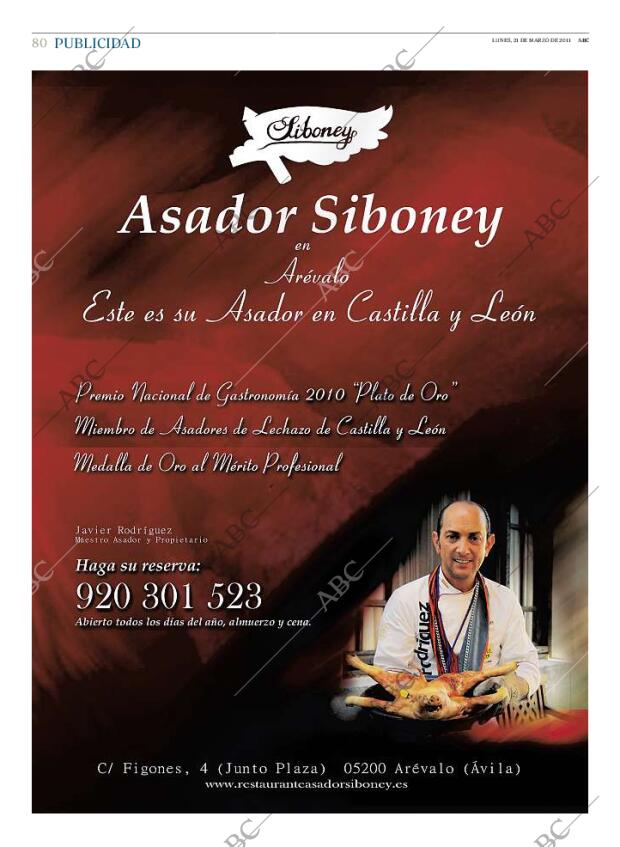 ABC MADRID 21-03-2011 página 80